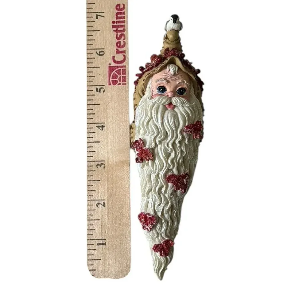 Christopher Radko Christmas Holiday Ornament Santa ‘Cicle Woodland Winds Cottage